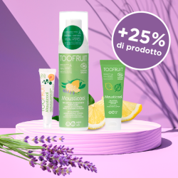 TooFruit - Mousticool Limone Lavanda 100 ml + Mousticool roll on 10 ml + LOZIONE REPELLENTE IN MINI SIZE IN OMAGGIO